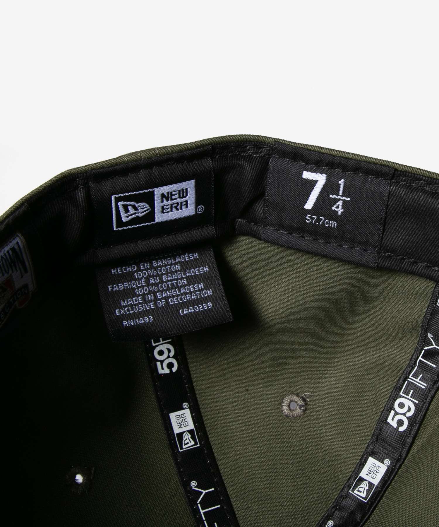 ニューエラ NEW ERA ニューエラ NEW ERA 59FIFTY 5950 MLB LOS ANGELES DODGERS SIDE PATCH ロサンゼルス ドジャース 60565160 キャップ ユニセックス 帽子 （LAD/カーキ×ベージュ） LAD/カーキ×ベージュ