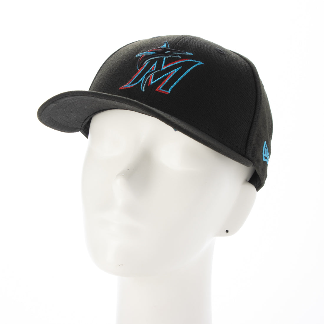 ニューエラ NEW ERA MLB ON-FIELD LOW PROFILE 59FIFTY AUTHENTIC COLLECTION 帽子 （マーリンズブラック×ブルー） マーリンズブラック×ブルー