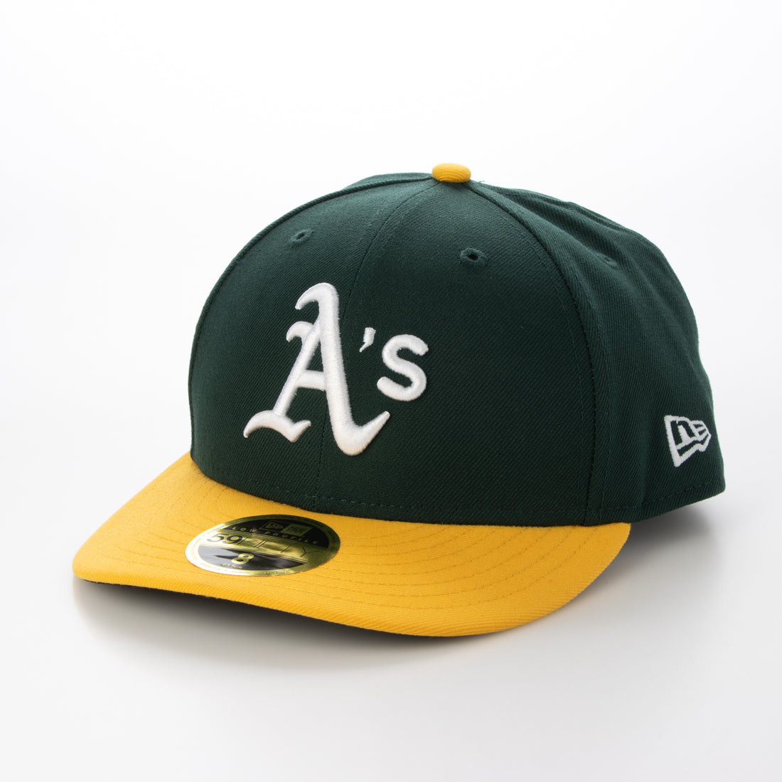 ニューエラ NEW ERA MLB ON-FIELD LOW PROFILE 59FIFTY AUTHENTIC COLLECTION 帽子 （アスレチックスグリーン） アスレチックスグリーン