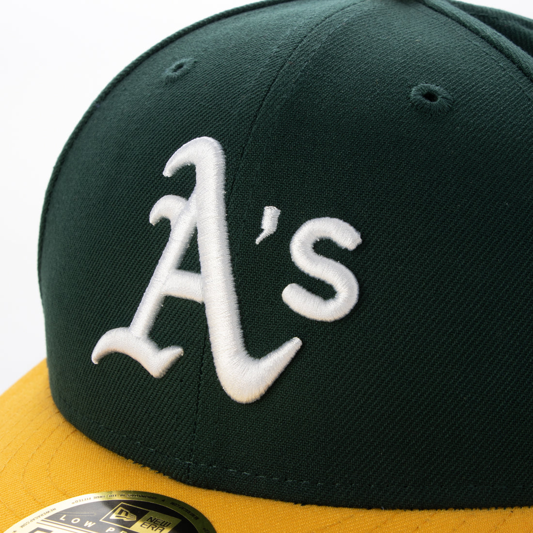 ニューエラ NEW ERA MLB ON-FIELD LOW PROFILE 59FIFTY AUTHENTIC COLLECTION 帽子 （アスレチックスグリーン） アスレチックスグリーン