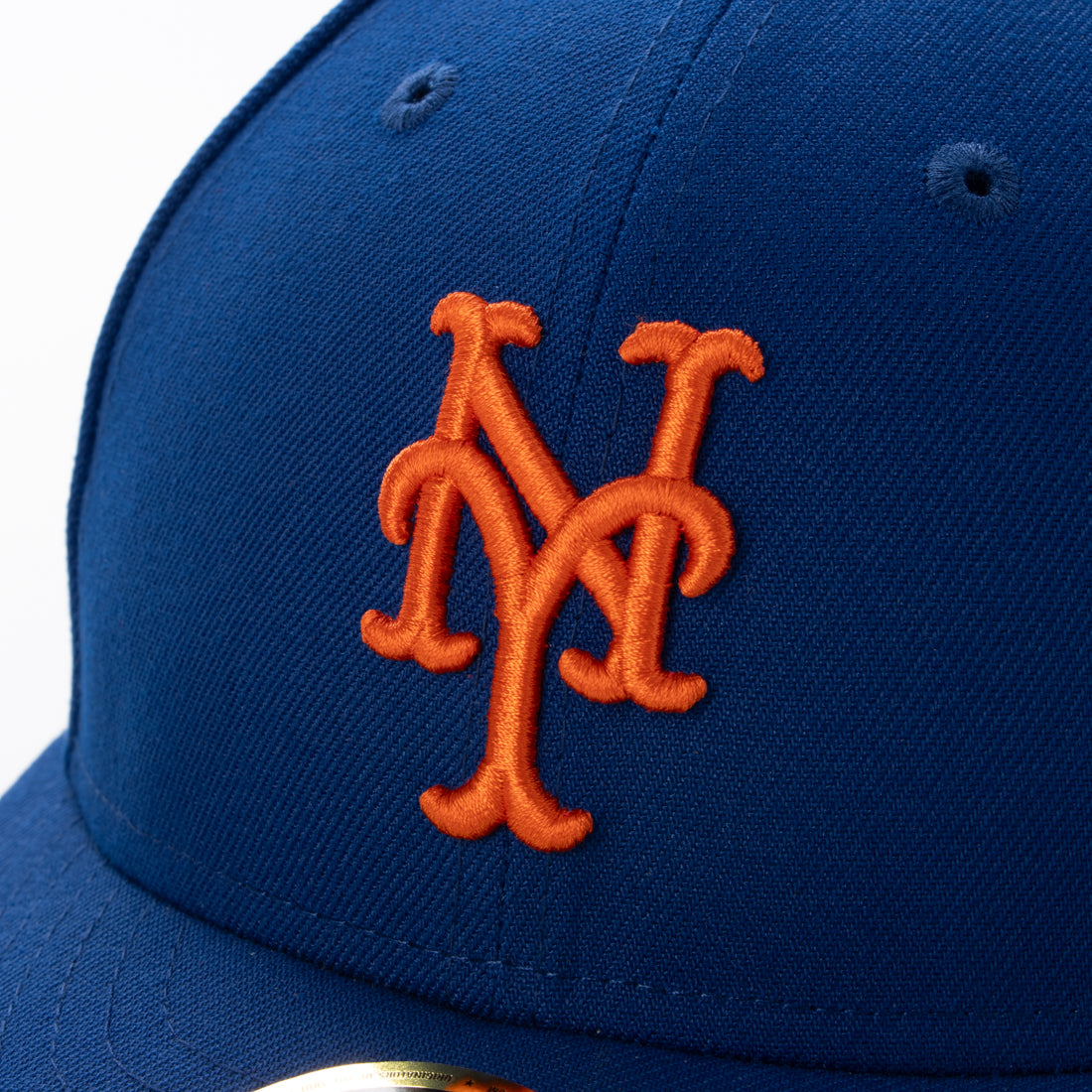 ニューエラ NEW ERA MLB ON-FIELD LOW PROFILE 59FIFTY AUTHENTIC COLLECTION 帽子 （メッツブルー×オレンジ） メッツブルー×オレンジ
