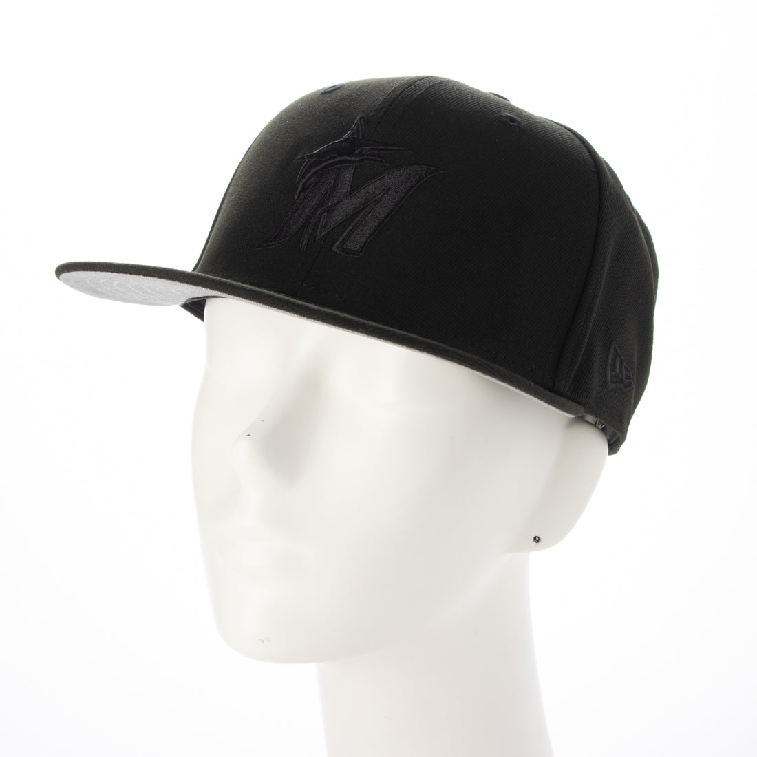 ニューエラ NEW ERA MLB BASIC 9FIFTY BLACK ON BLACK COLLECTION 帽子 （マイアミ・マーリンズ） マイアミ・マーリンズ