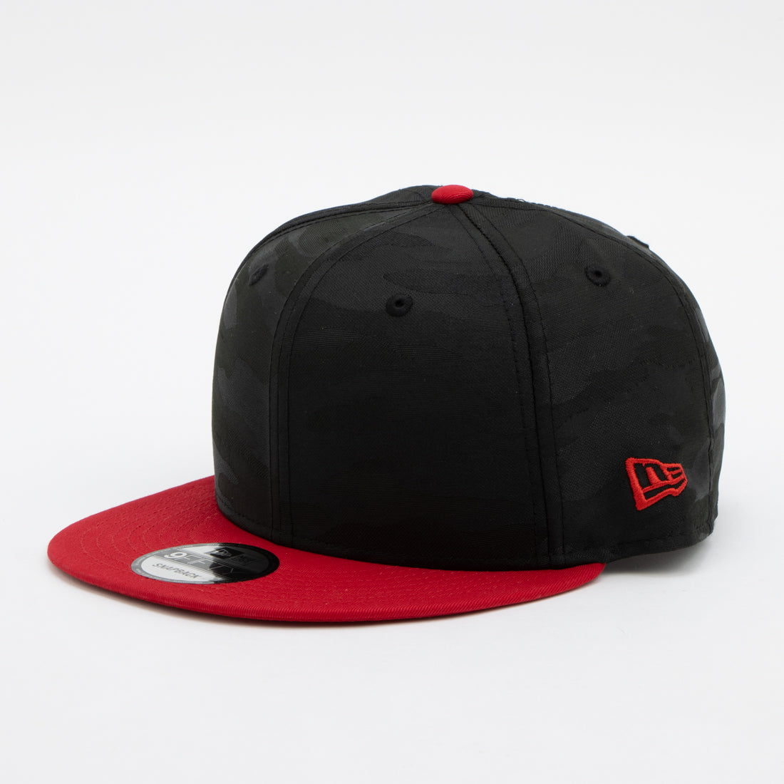 ニューエラ NEW ERA NEWERA キャップ 帽子 9FIFTY 無地 950 ワンサイズ フラットバイザー スナップバック 野球 メジャーリーグ NEWERA 9FIFTY CAP （ブラックレッドカモ/flag） ブラックレッドカモ/flag