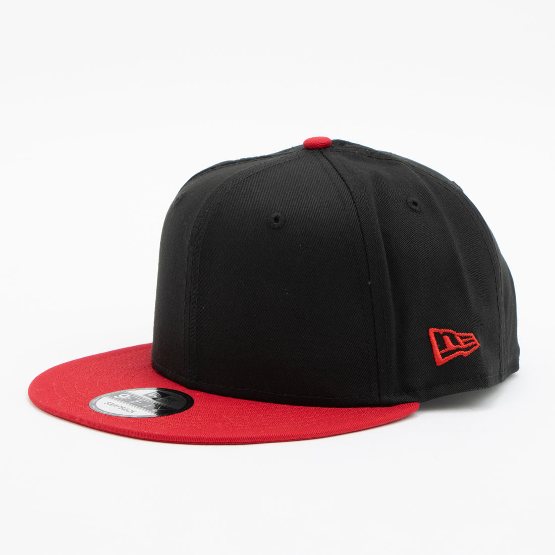 ニューエラ NEW ERA NEWERA キャップ 帽子 9FIFTY 無地 950 ワンサイズ フラットバイザー スナップバック 野球 メジャーリーグ NEWERA 9FIFTY CAP （ブラック×レッド/flag） ブラック×レッド/flag