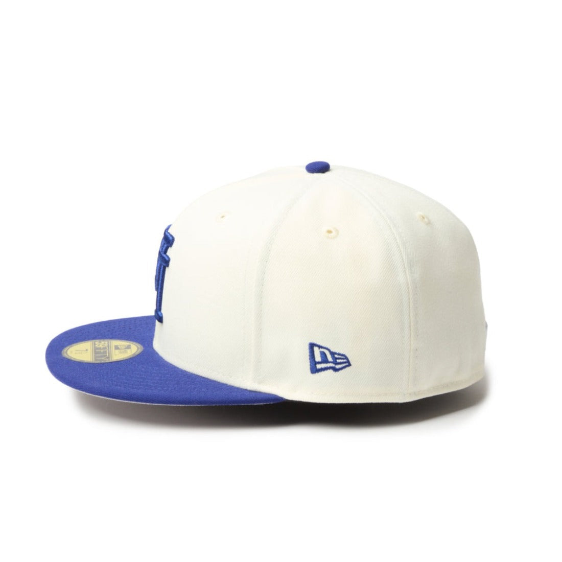 ニューエラ NEW ERA 59FIFTY MLB Upside Down ロサンゼルス・ドジャース（59FIFTY MLB UPSIDE DOWN LOS ANGELES DODGERS） （クロームホワイト/ダークロイヤル） クロームホワイト/ダークロイヤル