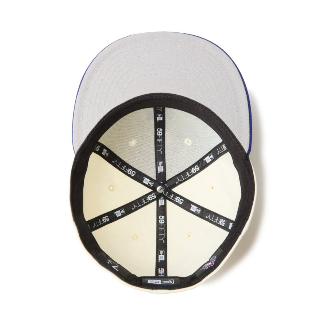 ニューエラ NEW ERA 59FIFTY MLB Upside Down ロサンゼルス・ドジャース（59FIFTY MLB UPSIDE DOWN LOS ANGELES DODGERS） （クロームホワイト/ダークロイヤル） クロームホワイト/ダークロイヤル