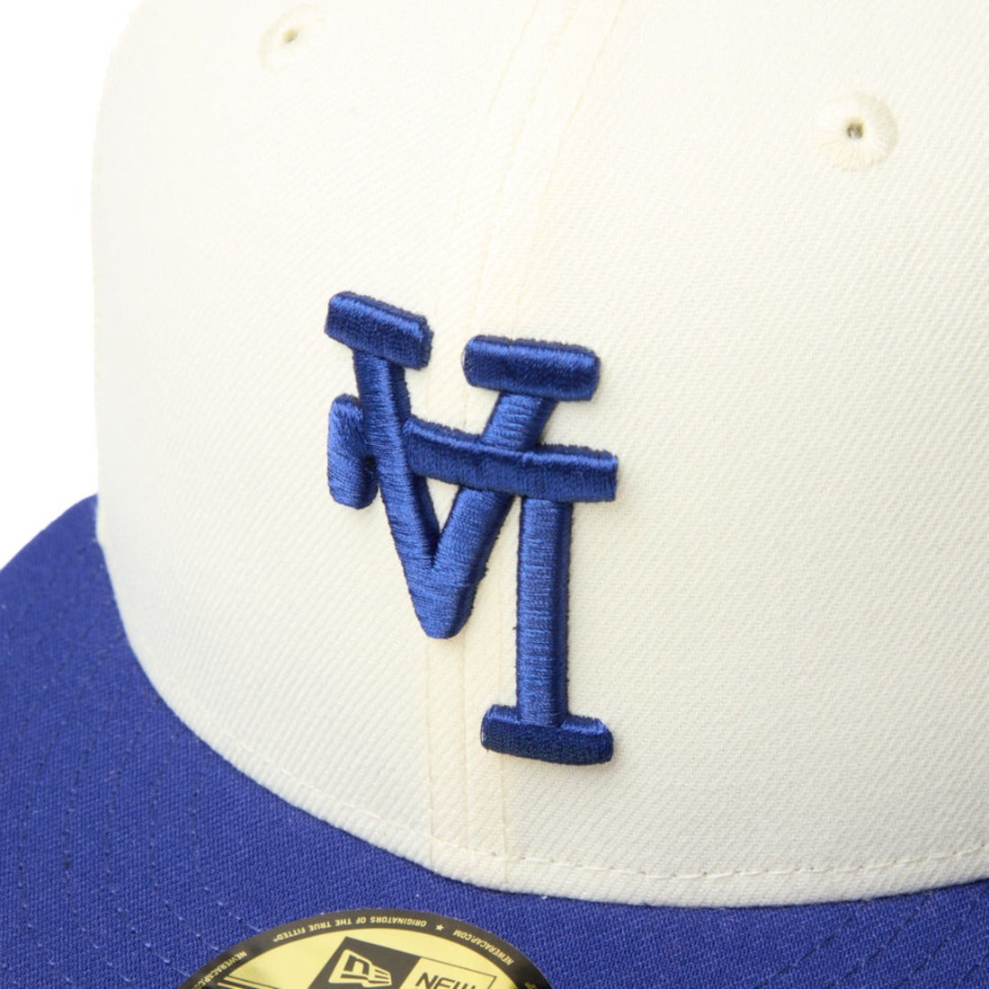 ニューエラ NEW ERA 59FIFTY MLB Upside Down ロサンゼルス・ドジャース（59FIFTY MLB UPSIDE DOWN LOS ANGELES DODGERS） （クロームホワイト/ダークロイヤル） クロームホワイト/ダークロイヤル