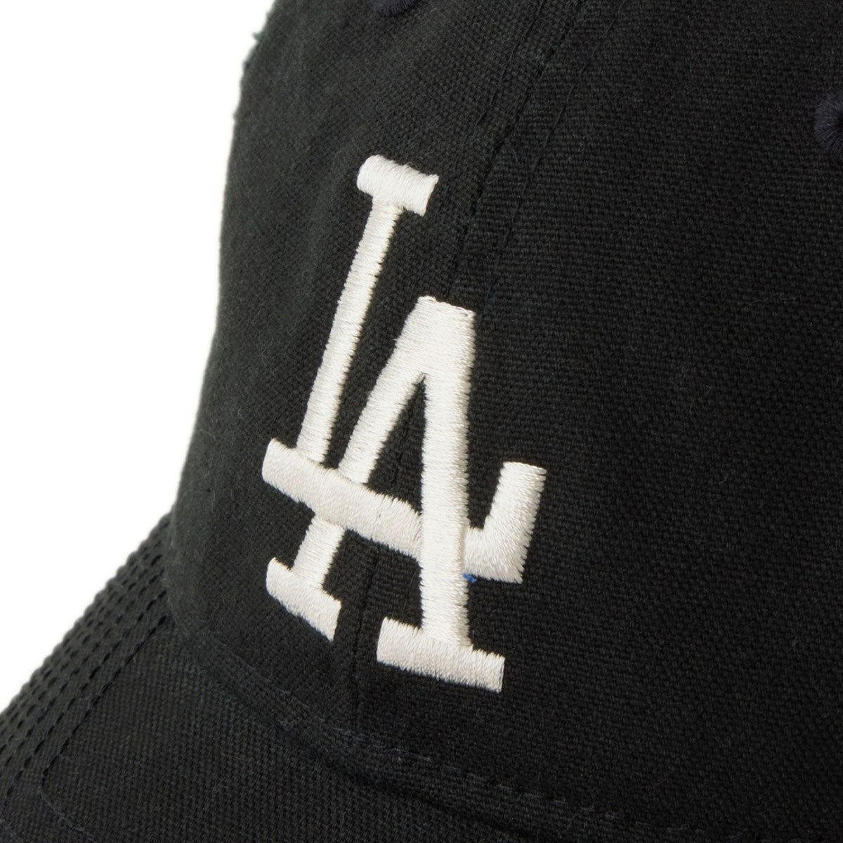 ニューエラ NEW ERA ロサンゼルス ドジャース バイザー ロゴ 9TWENTY（LOS ANGELES DODGERS VISOR LOGO 9TWENTY） （ブラック） ブラック