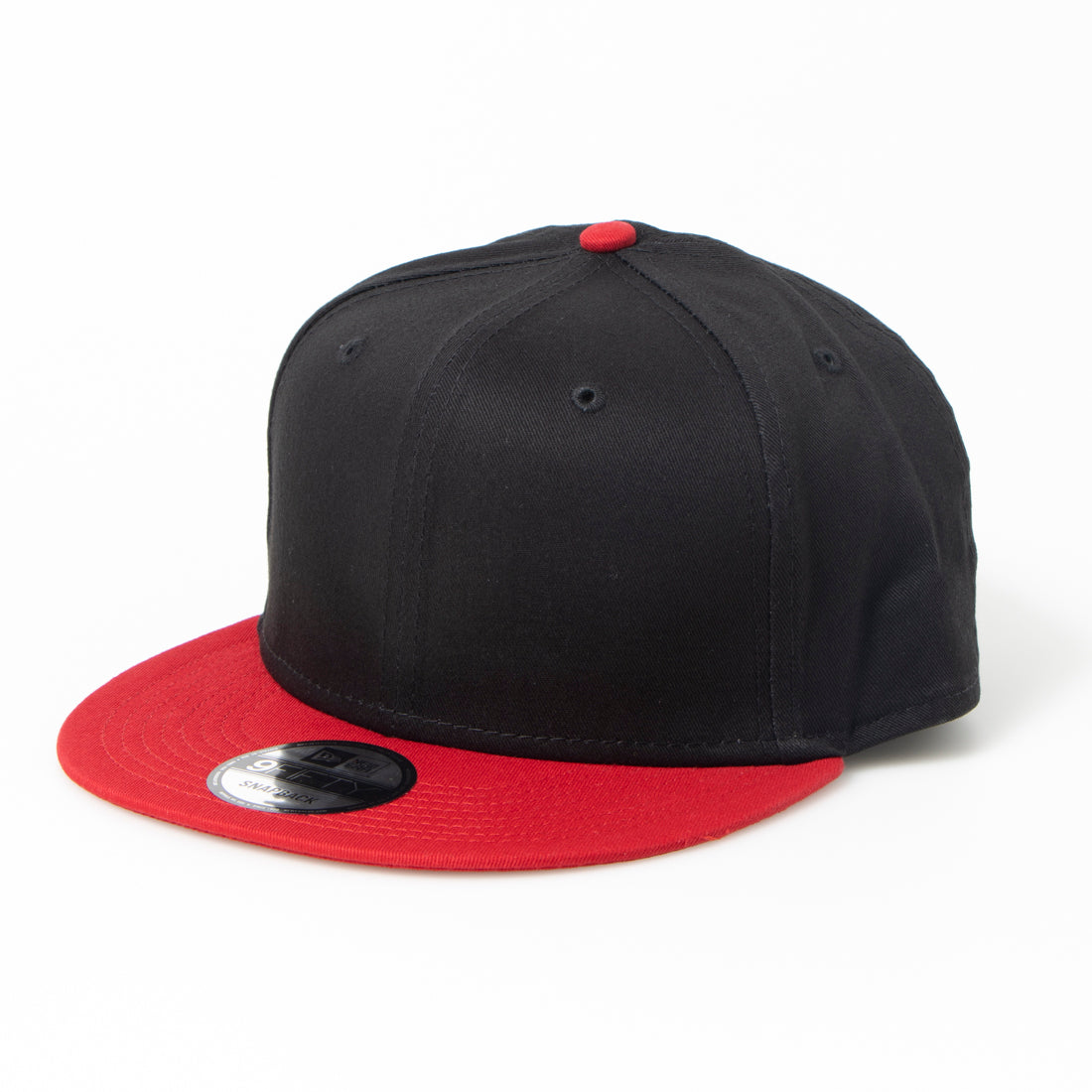 ニューエラ NEW ERA ニューエラ NEWERA キャップ 帽子 9FIFTY 無地 950 ワンサイズ フラットバイザー スナップバック 野球 メジャーリーグ NEWERA 9FIFTY CAP （BLACKxRED） BLACKxRED