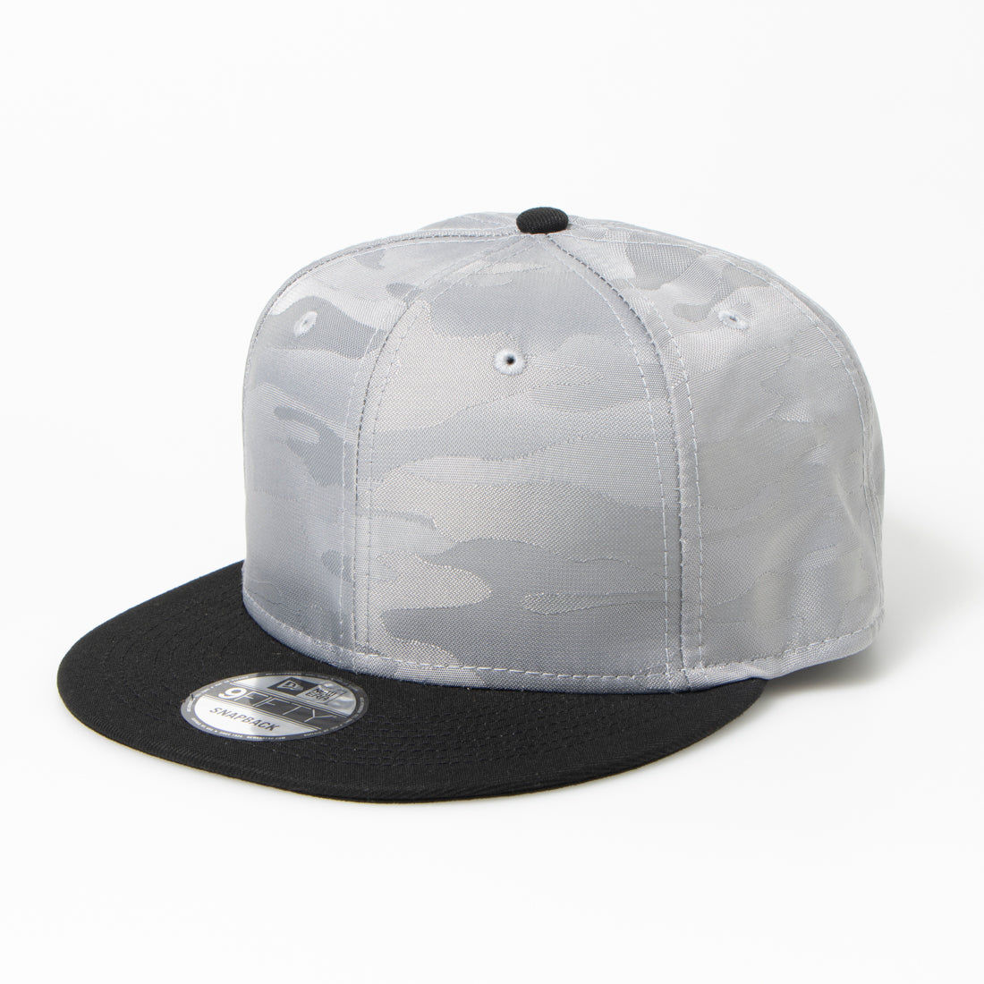 ニューエラ NEW ERA ニューエラ NEWERA キャップ 帽子 9FIFTY カモ 迷彩 950 ワンサイズ ツートーン フラットバイザー スナップバック 野球 メジャーリーグ NEWERA 9FIFTY CAMO CAP （グレーカモxブラック） グレーカモxブラック