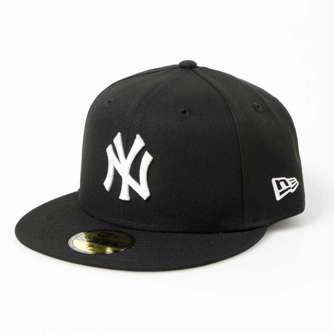 ニューエラ NEW ERA NEWERA キャップ 帽子 59FIFTY フラットバイザー 5950 メンズ レディース メジャーリーグ MLB チーム 刺繍ロゴ NEWERA 59FIFTTY MLB CAP,NY/ブラックxホワイト