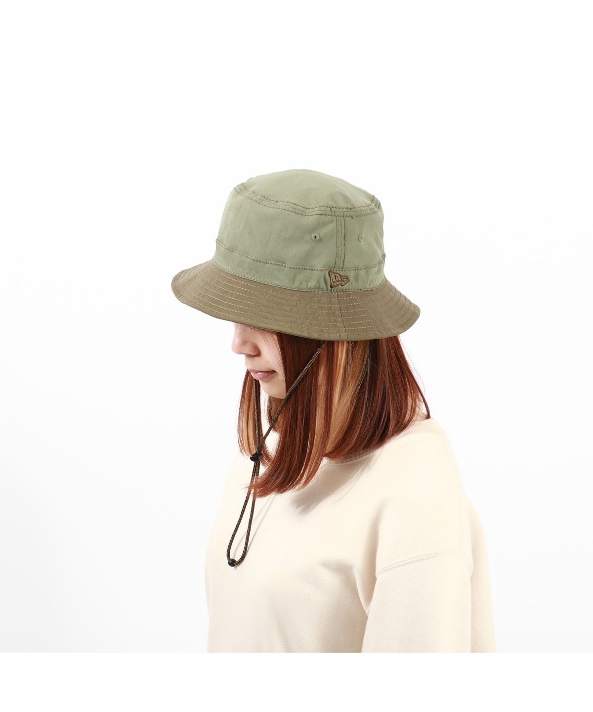ニューエラ NEW ERA NEW ERA バケハ バケット01 リバーシブル パッカブル Softness of Nature directed by Keiko Hitotsuyama （ネイビー） ネイビー