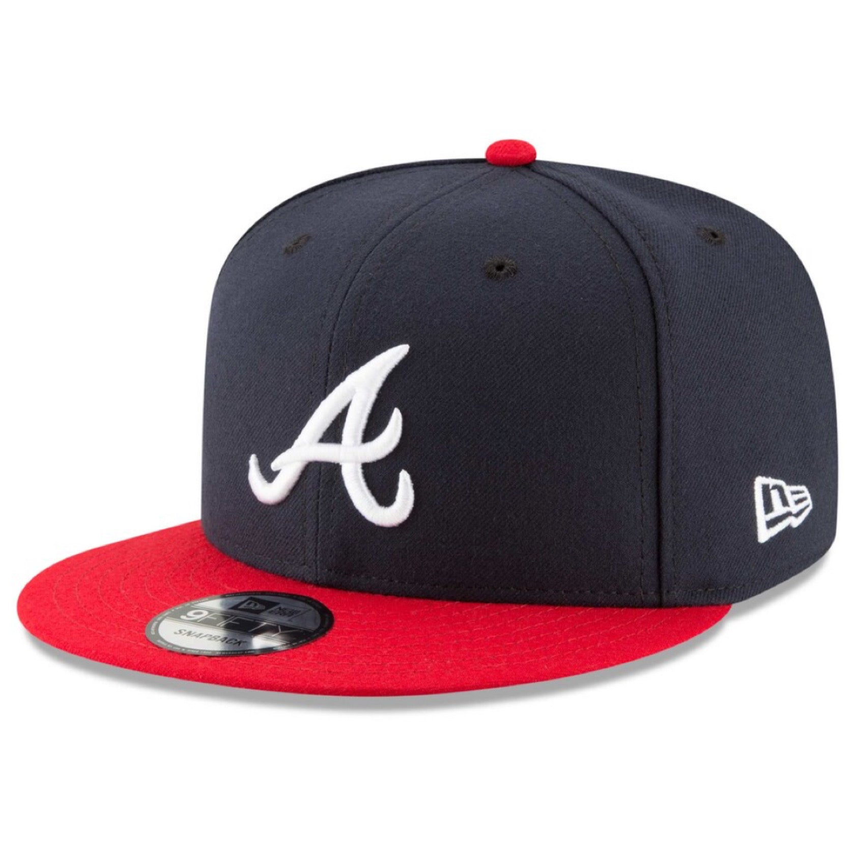 ニューエラ NEW ERA NEWERA キャップ 帽子 9FIFTY 野球チーム 950 ワンサイズ MLB フラットバイザー スナップバック 野球チーム メジャーリーグ 男女 NEWERA 9FIFTY CAP （ブレーブスネイビー×レッド） ブレーブスネイビー×レッド