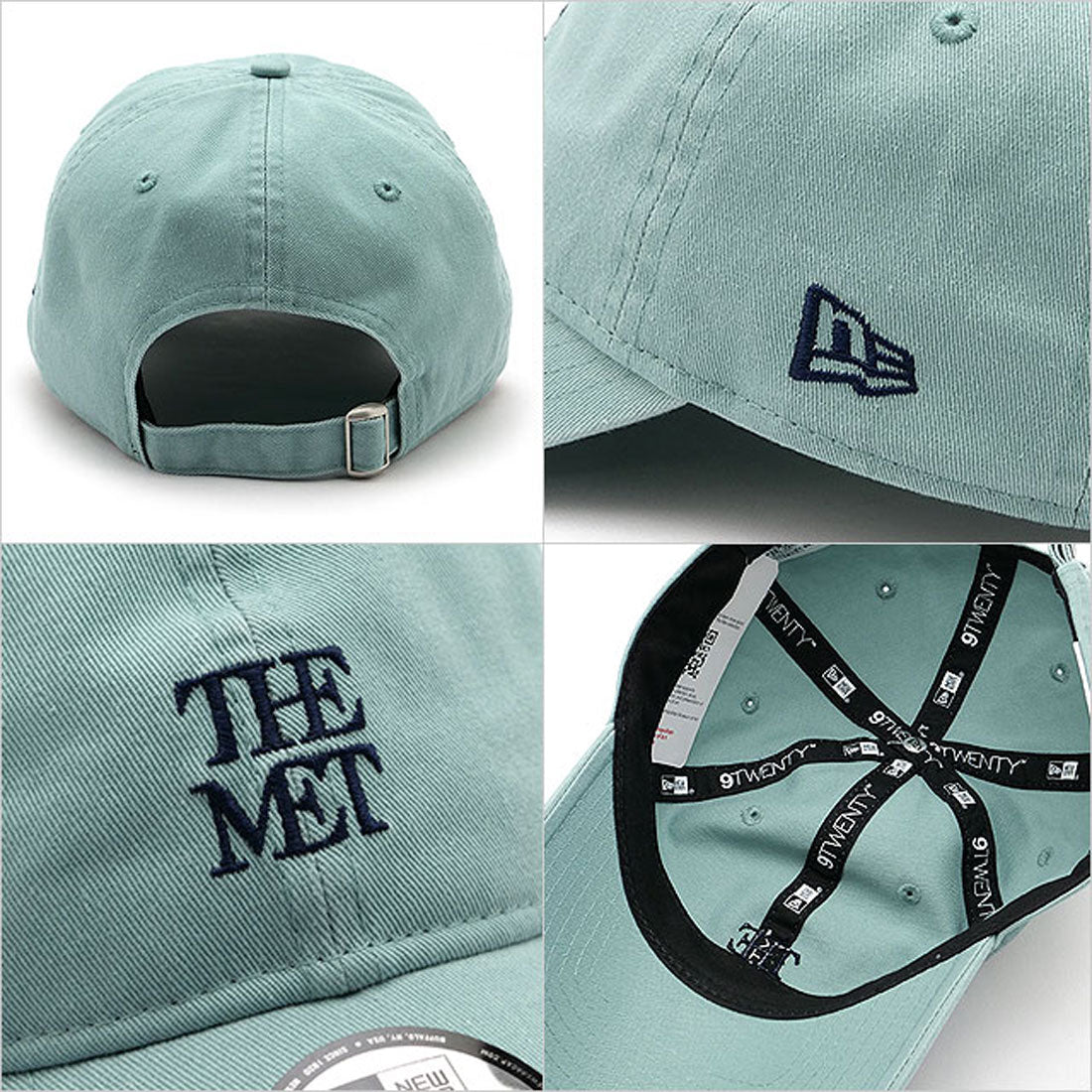 ニューエラ NEW ERA 9TWENTY THE MET MINI LOGO 海灘吻藍 [14457378 SS25]