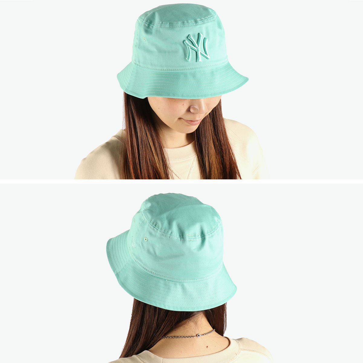 ニューエラ NEW ERA 正規取扱店 バケットハット メンズ レディース 帽子 バケハ コットン おしゃれ 野球 メジャーリーグ ロゴ 刺繍 無地 オールシーズン MLB Tonal Bucket Hat バケット01 （ドジャースブラック） ドジャースブラック