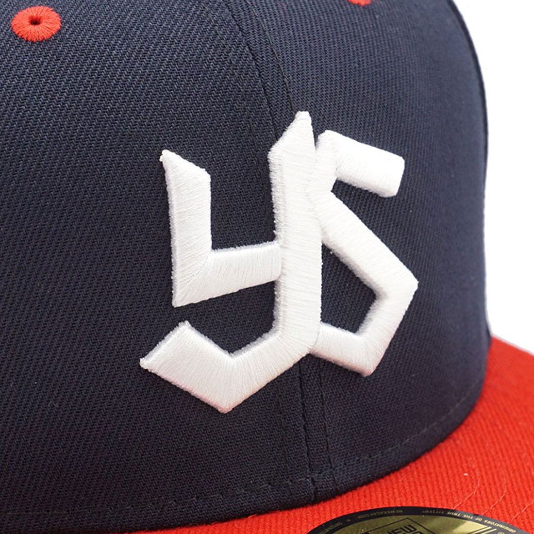 NEW ERA 59FIFTY ネイビー ヤクルトスワローズロゴ キャップ New Era NEW ERA 59FIFTY NPB CLASSIC Yakult Swallows navy/Scarlet/white
