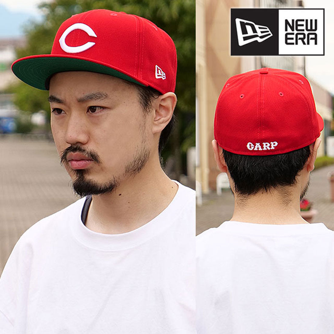 New Era NEW ERA 59FIFTY NPB CLASSIC Hiroshima Toyo Carp Scarlet/White