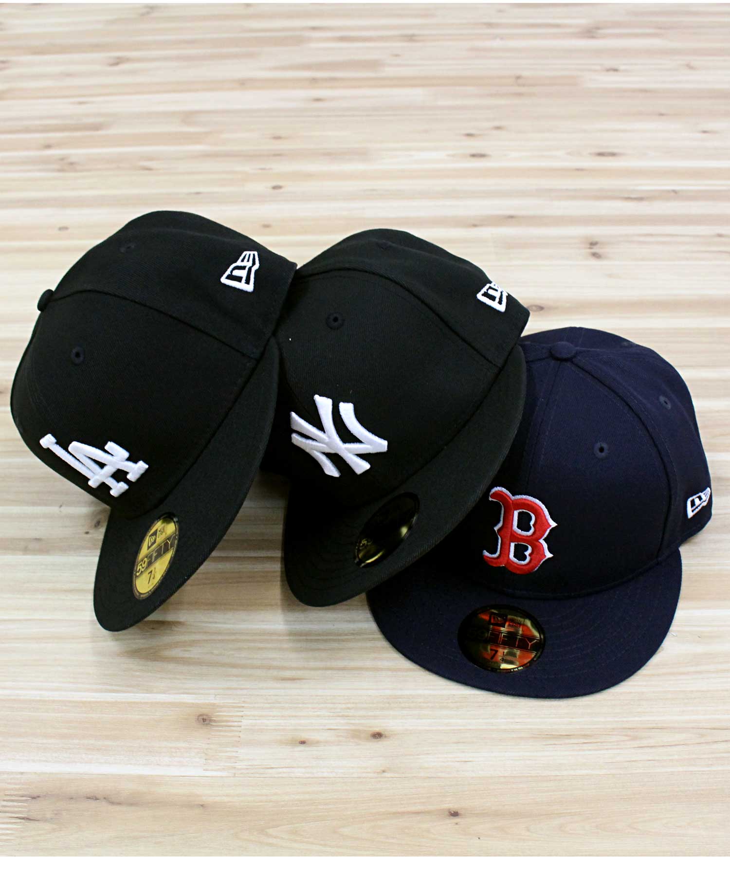 ニューエラ NEW ERA キャップ LEAGUE ESSENTIAL 59FIFTY 帽子 ベースボールキャップ ロゴ刺繍 MLB フィッテドサイズ メンズ レディース 男女兼用 （3-ネイビー(レッドソックス)） 3-ネイビー(レッドソックス)