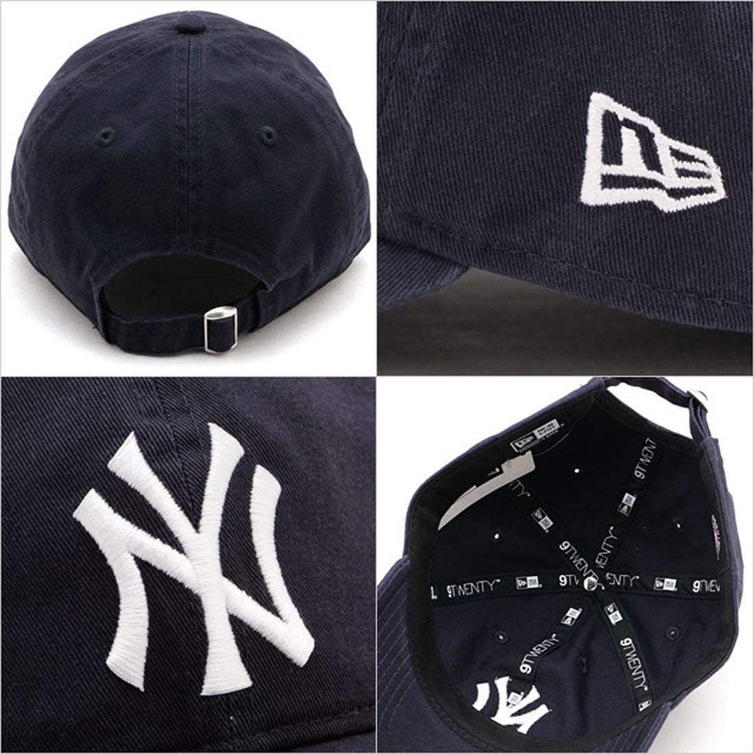 ニューエラ NEW ERA 9TWENTY WASHED NEYYAN 25J ネイビー/スノーホワイト [14525111] （ネイビー/スノーホワイト） ネイビー/スノーホワイト