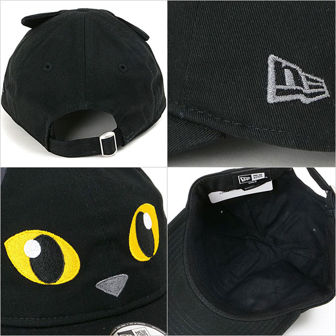 ニューエラ NEW ERA CLD 9TWENTY ANIMAL CAT ブラック [14671710] （ブラック） ブラック