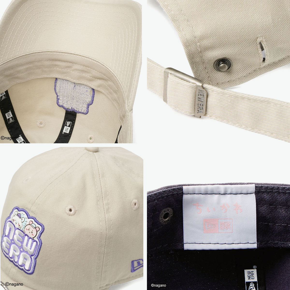 ニューエラ NEW ERA 正規取扱店 キャップ レディース メンズ 深め おしゃれ かわいい ブランド キャラクター キャラ コラボキャップ 帽子 アジャスター シンプル カジュアルクラシック ちいかわ （ストーン） ストーン