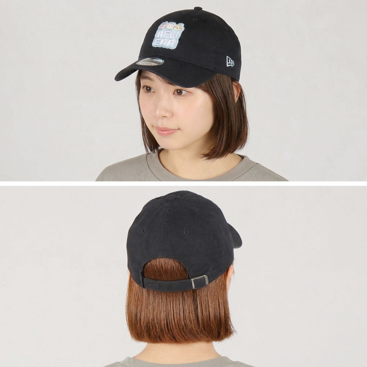 ニューエラ NEW ERA 正規取扱店 キャップ レディース メンズ 深め おしゃれ かわいい ブランド キャラクター キャラ コラボキャップ 帽子 アジャスター シンプル カジュアルクラシック ちいかわ （ストーン） ストーン