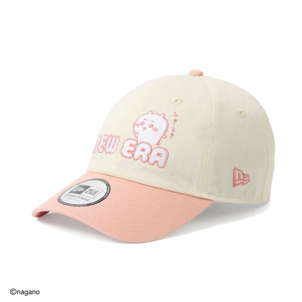 ニューエラ NEW ERA 正規取扱店 キャップ レディース メンズ 深め おしゃれ かわいい ブランド キャラクター キャラ コラボキャップ 帽子 アジャスター シンプル カジュアルクラシック ちいかわ （クロームホワイトダスティローズ） クロームホワイトダスティローズ