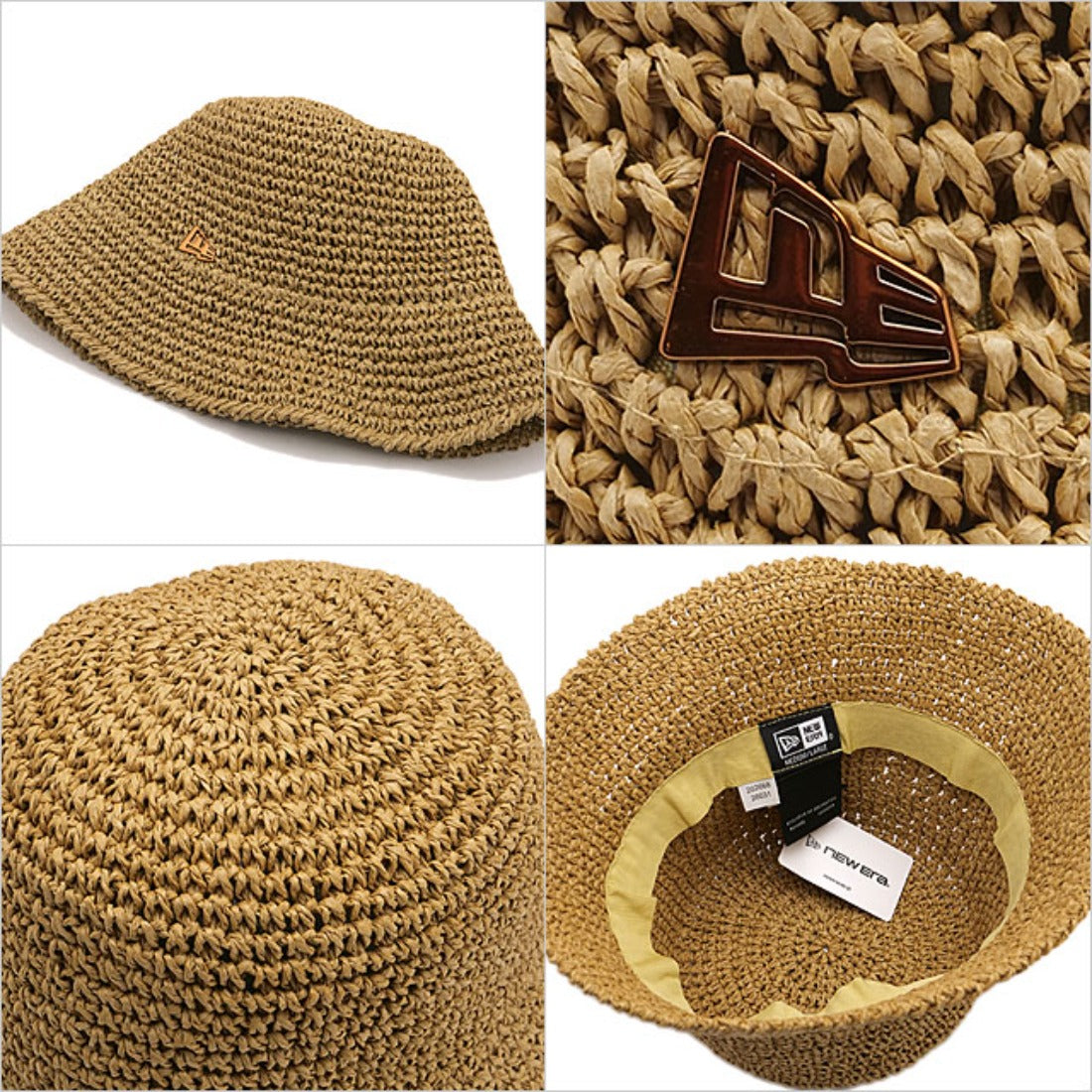 ニューエラ NEW ERA CAP BUCKET01 SB PAPER ベージュ [14744760] （ベージュ） ベージュ