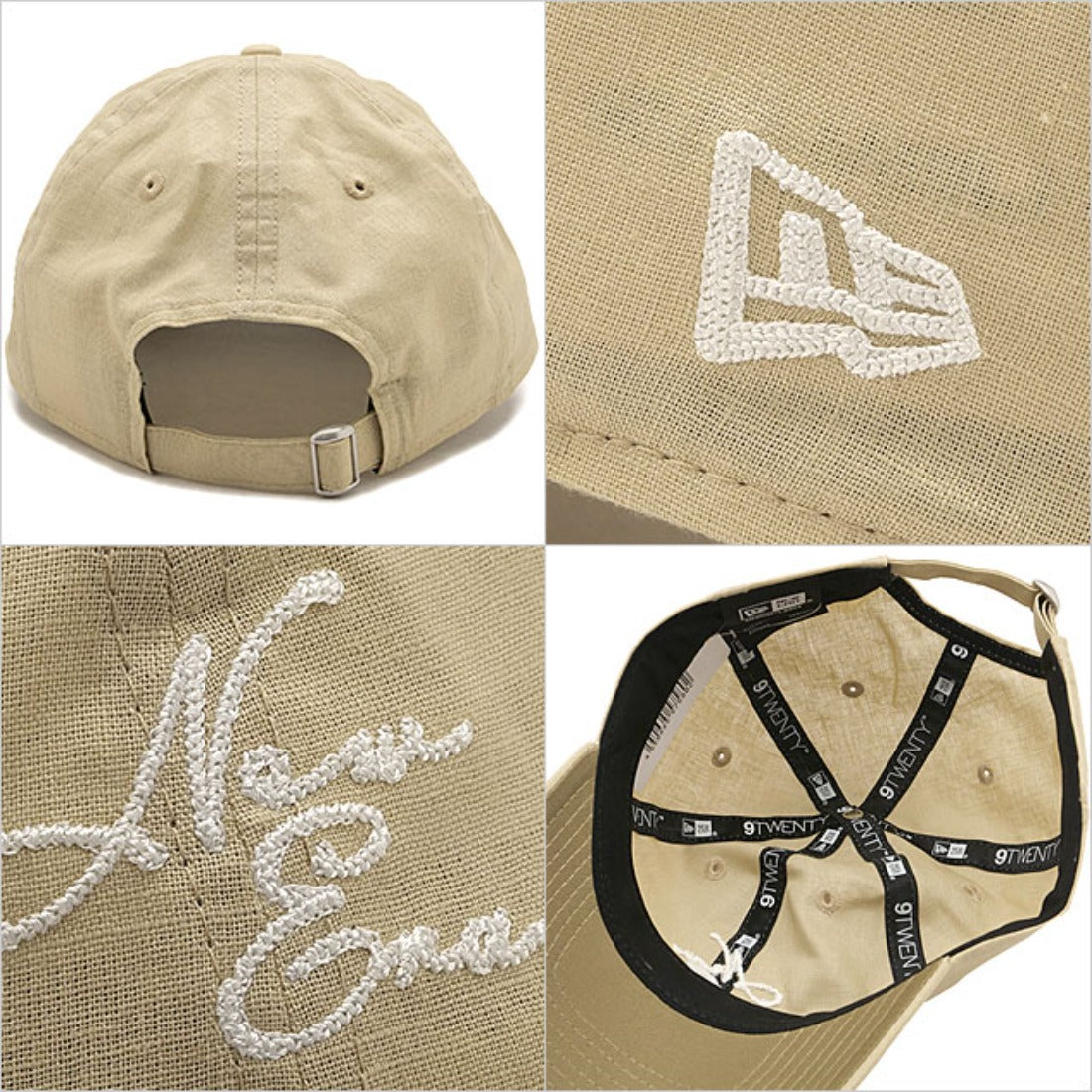 ニューエラ NEW ERA CAP 9TWENTY  COTTON LINEN ライトベージュ [14745072] （ライトベージュ） ライトベージュ