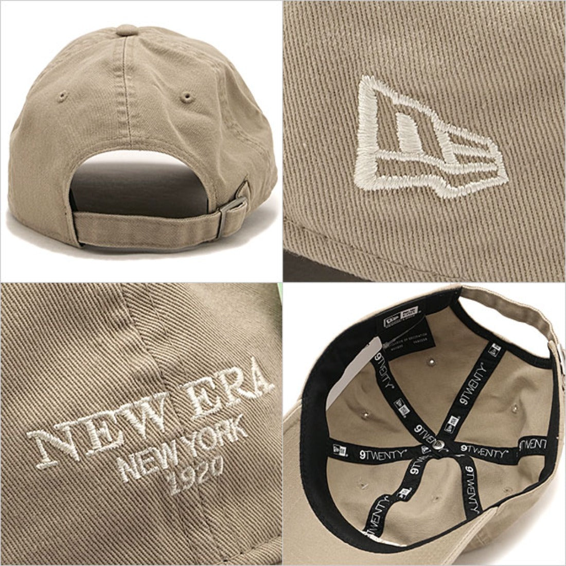 ニューエラ NEW ERA CAP 9TWENTY EasySnap NENY アッシュブラウン [14745014] （アッシュブラウン） アッシュブラウン