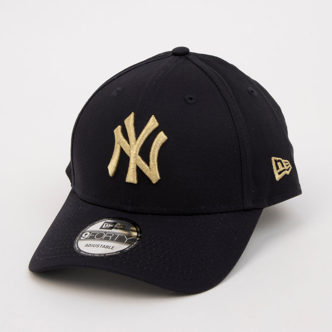 ニューエラ NEW ERA Newera キャップ ナインフォーティ ヤンキース ドジャース 野球 940 ベースボールキャップ 野球帽 帽子 ハット NEWERA 9FORTY LEAGUE BASIC CAP （NYネイビーxゴールド） NYネイビーxゴールド