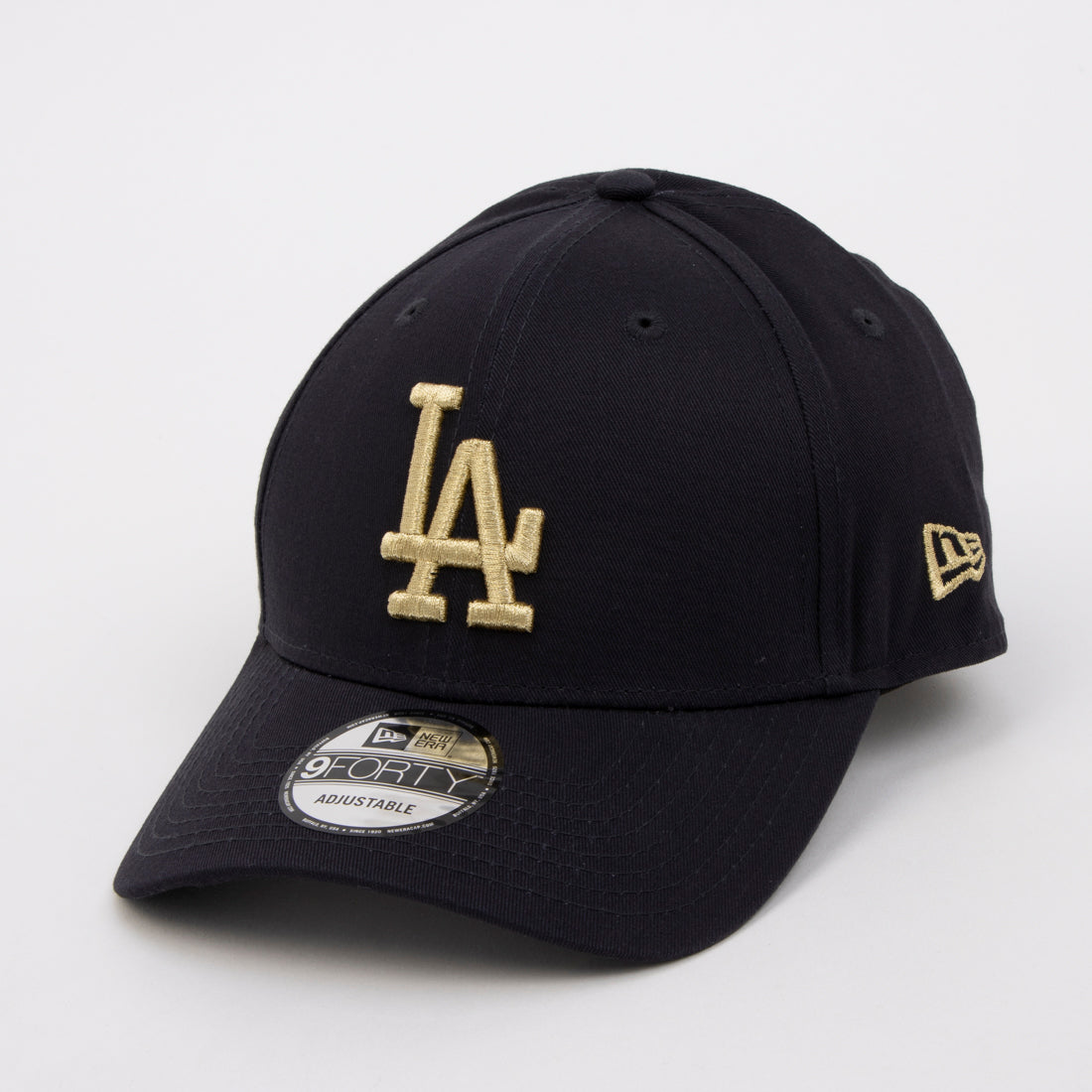 ニューエラ NEW ERA Newera キャップ ナインフォーティ ヤンキース ドジャース 野球 940 ベースボールキャップ 野球帽 帽子 ハット NEWERA 9FORTY LEAGUE BASIC CAP （LAネイビーxゴールド） LAネイビーxゴールド