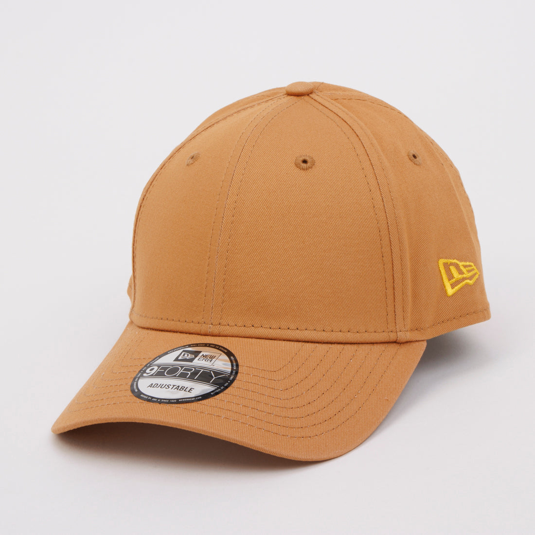 ニューエラ NEW ERA Newera キャップ 無地 プレーン サイドロゴ 野球チーム 940 ナインフォーティ 野球帽 帽子 シンプル メンズ レディース NEWERA 9FORTY PLAIN CAP （ダークベージュ） ダークベージュ