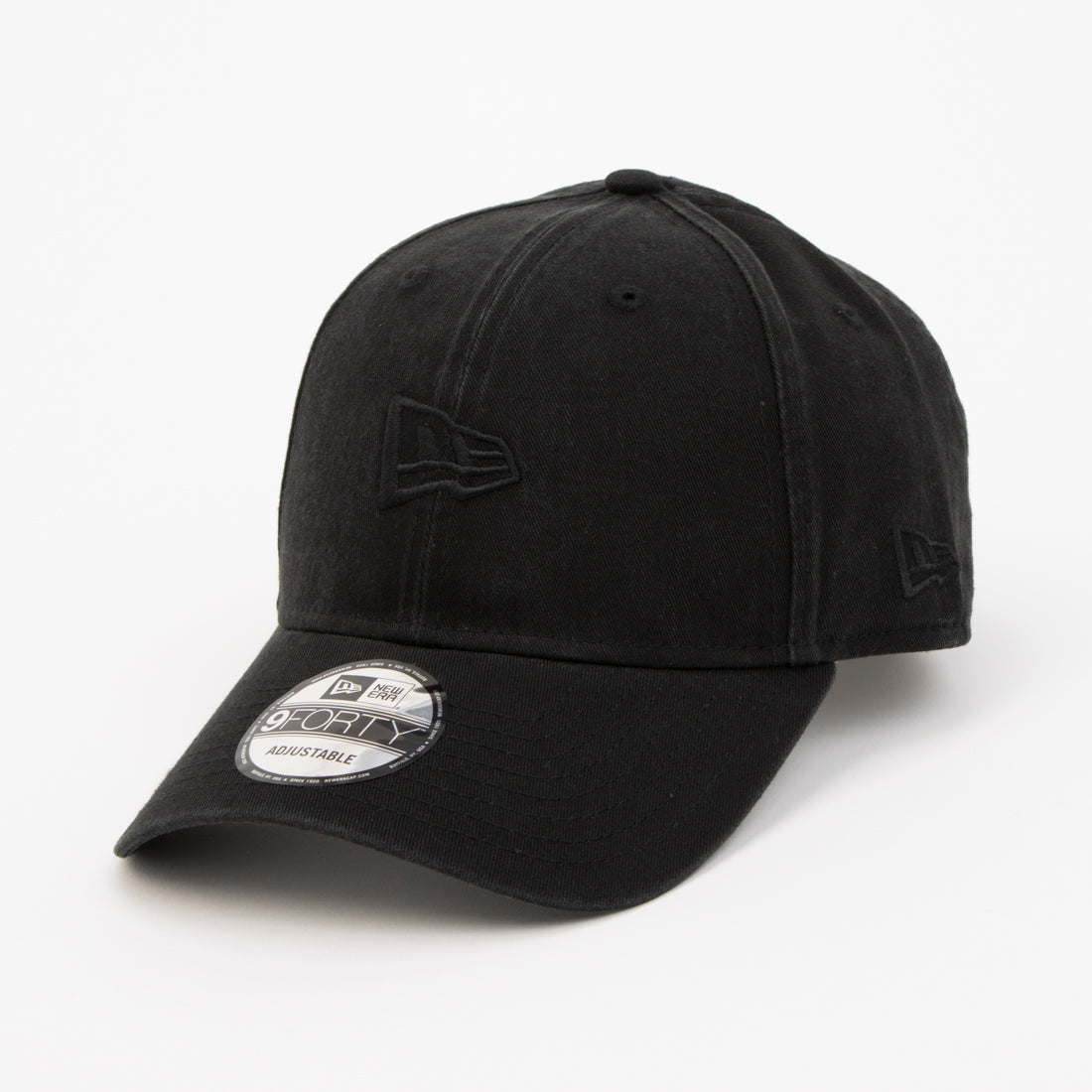 ニューエラ NEW ERA Newera キャップ プレーン メタルロゴ 野球チーム サイドロゴ 940 ナインフォーティ 帽子 シンプル メンズ レディース NEWERA 9FORTY FLAWLESS LOGO （フラッグロゴブラック） フラッグロゴブラック