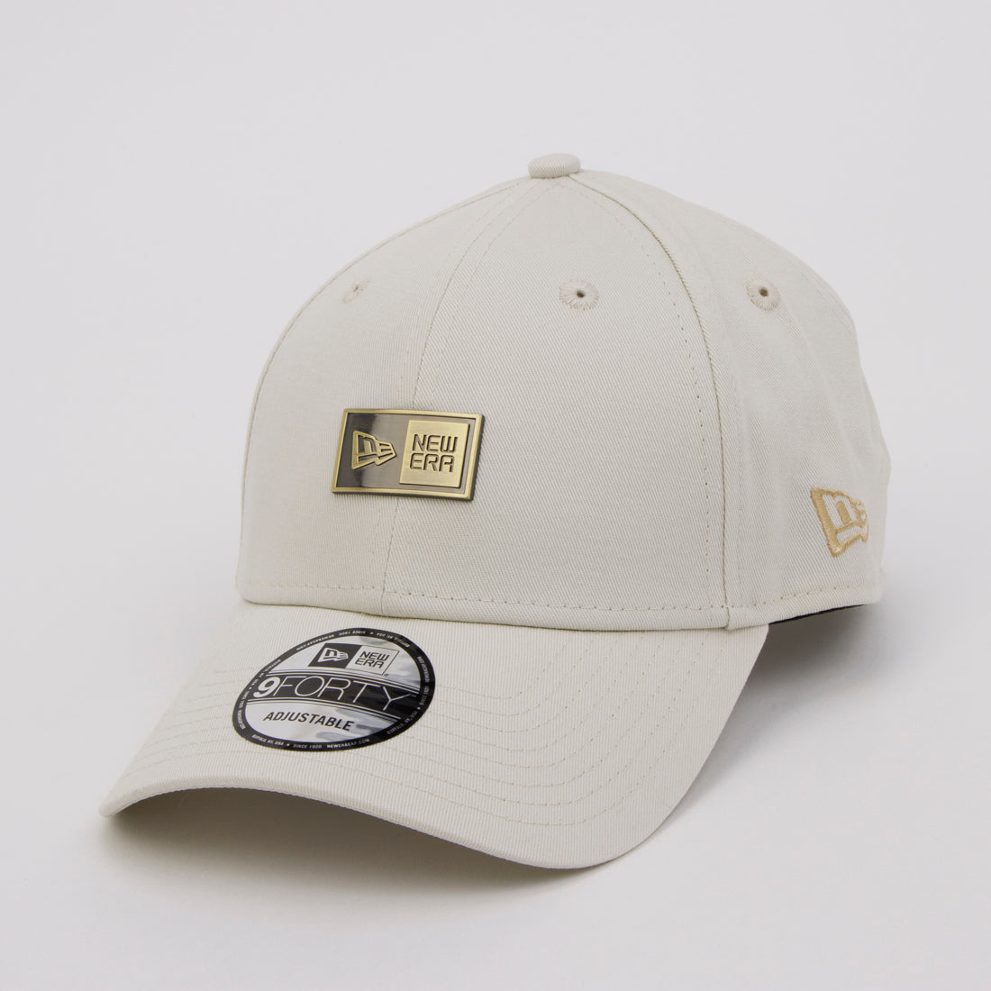 ニューエラ NEW ERA Newera キャップ プレーン メタルロゴ 野球チーム サイドロゴ 940 ナインフォーティ 帽子 シンプル メンズ レディース NEWERA 9FORTY FLAWLESS LOGO （プレートロゴストーン） プレートロゴストーン