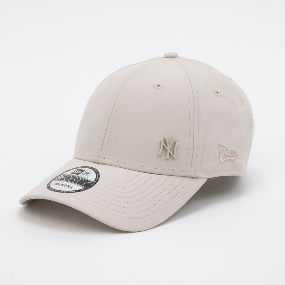 ニューエラ NEW ERA Newera キャップ プレーン メタルロゴ 野球チーム サイドロゴ 940 ナインフォーティ 帽子 シンプル メンズ レディース NEWERA 9FORTY FLAWLESS LOGO （ストーンxストーン） ストーンxストーン