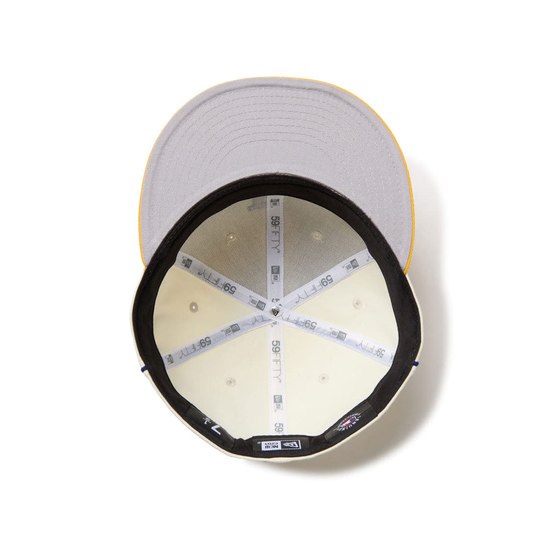 ニューエラ NEW ERA NEW ERA  5950 MLB PIPING 2TONE / ニューエラ （CRM YEL (33)） CRM YEL (33)