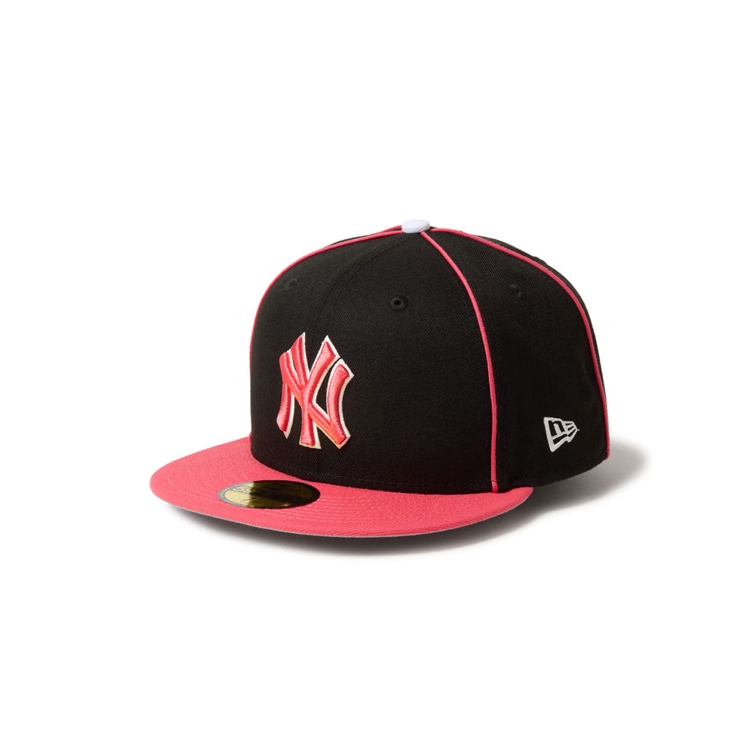 ニューエラ NEW ERA NEW ERA  5950 MLB PIPING 2TONE / ニューエラ （BLK PNK (15)） BLK PNK (15)