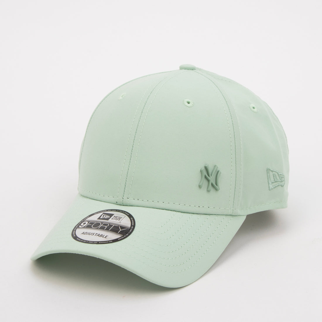 ニューエラ NEW ERA Newera キャップ プレーン メタルロゴ 野球チーム サイドロゴ 940 ナインフォーティ 帽子 シンプル メンズ レディース NEWERA 9FORTY FLAWLESS LOGO （パステルグリーン） パステルグリーン