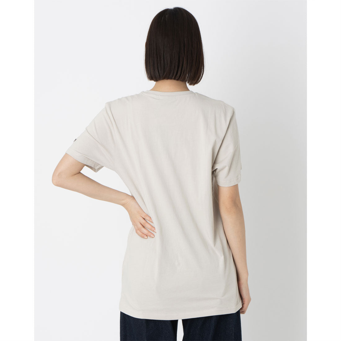 ニューエラ NEW ERA MLB レフト チェスト チーム Tシャツ （ベージュ） ベージュ