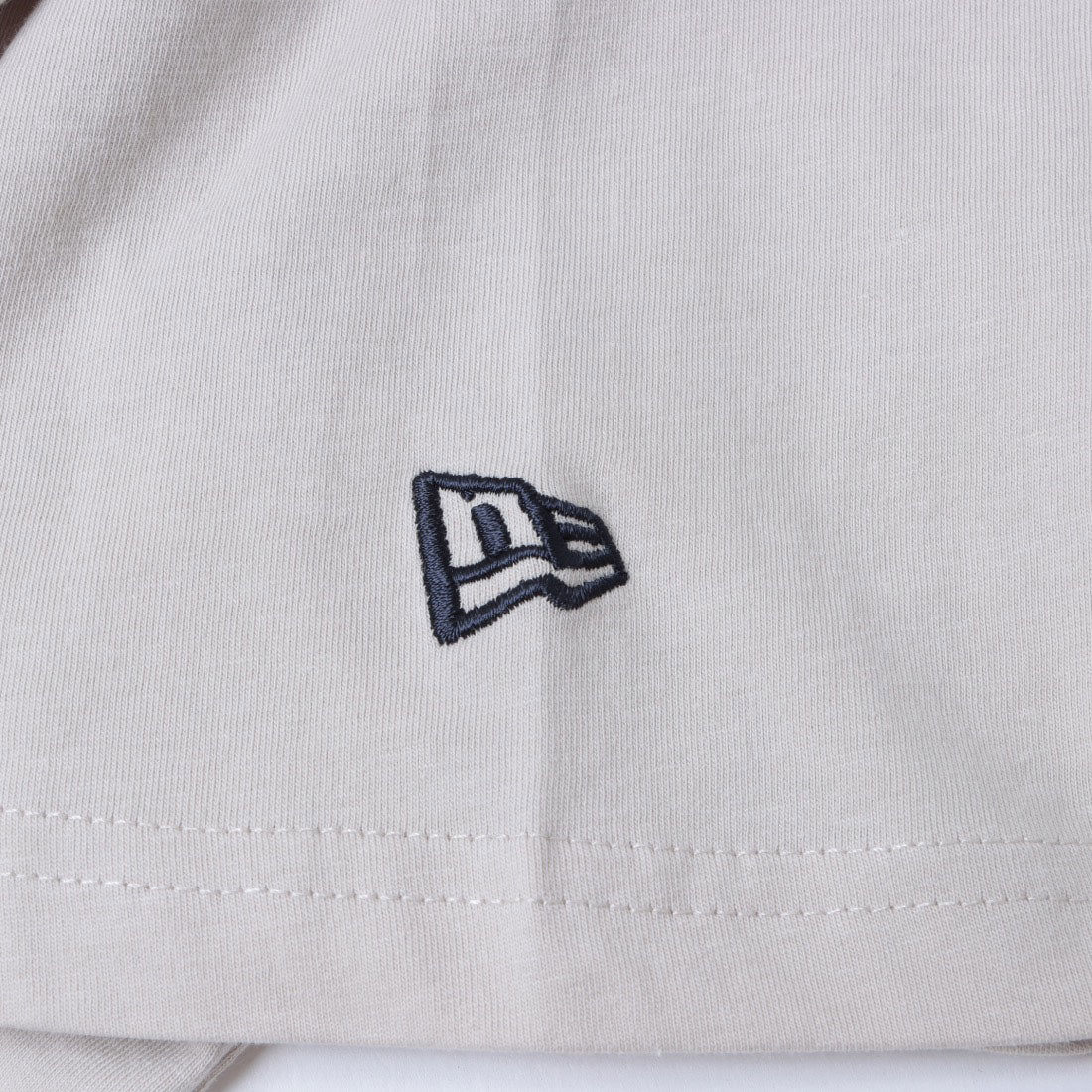 ニューエラ NEW ERA MLB レフト チェスト チーム Tシャツ （ベージュ） ベージュ