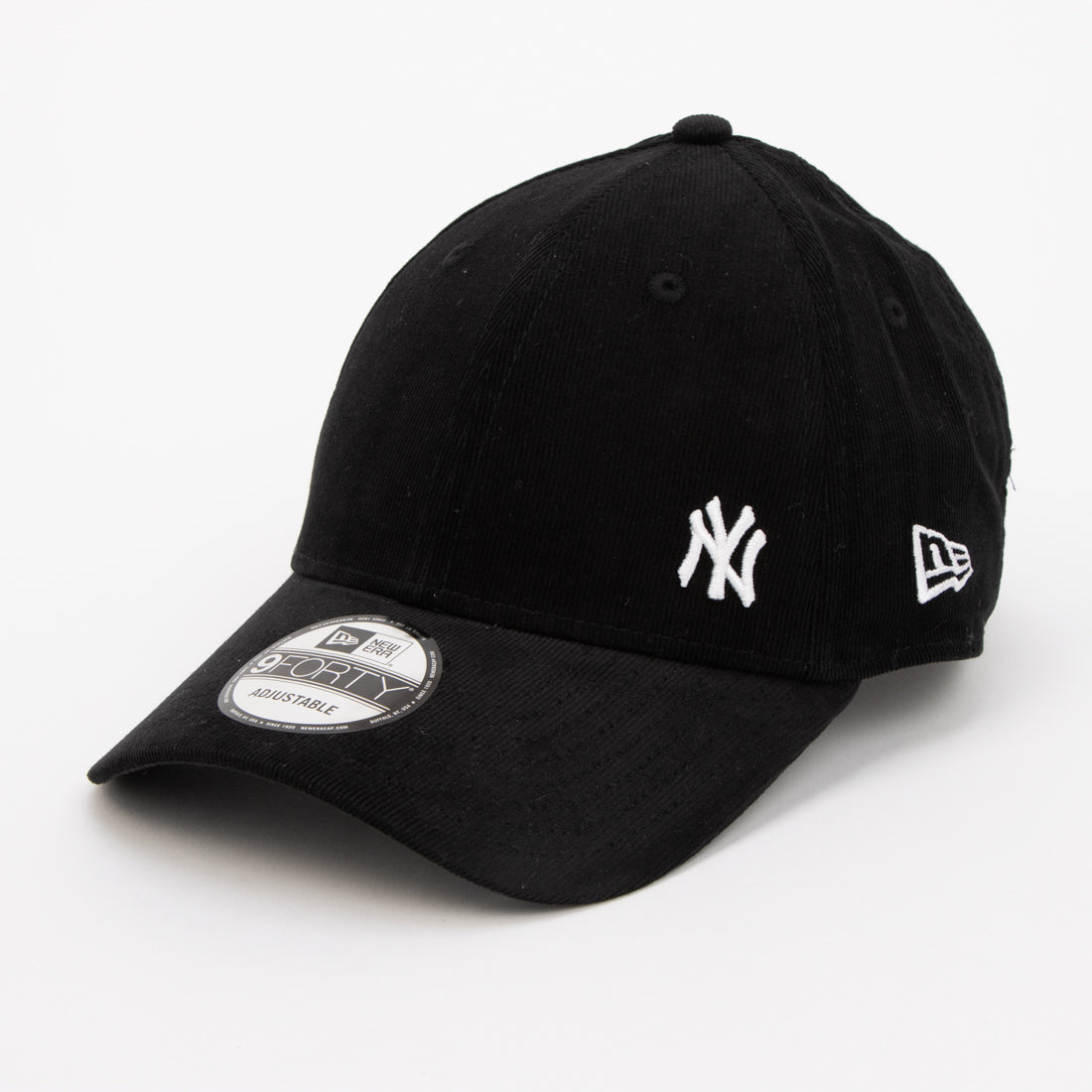 ニューエラ NEW ERA Newera キャップ ナインフォーティ ヤンキース  ブラック コーデュロイ サイドロゴ  940 ベースボールキャップ  帽子  NEWERA 9FORTY LEAGUE BASIC CAP （ブラック） ブラック