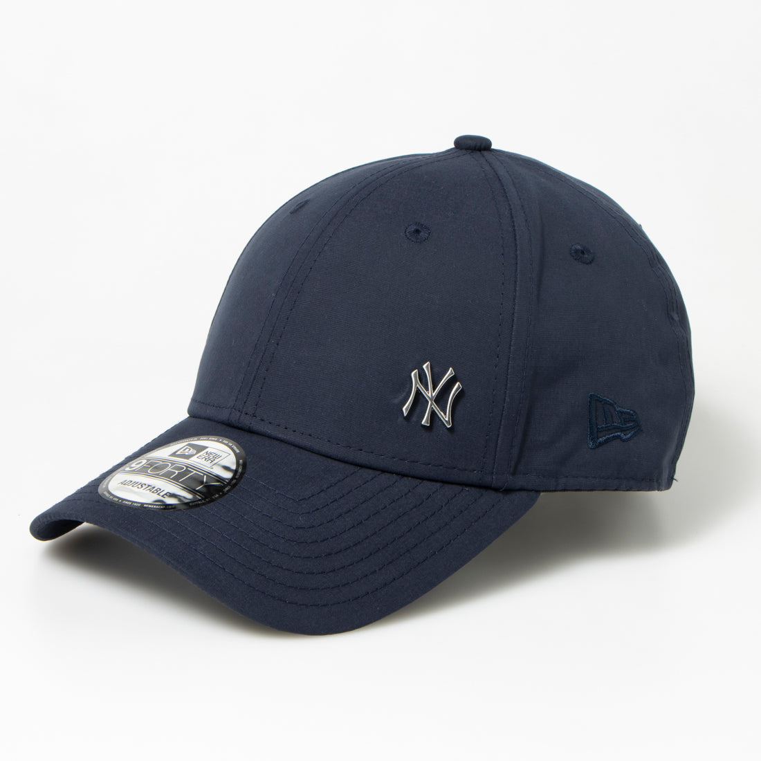 ニューエラ NEW ERA ニューエラ Newera キャップ プレーン メタルロゴ 野球チーム サイドロゴ 940 ナインフォーティ 帽子 シンプル メンズ レディース NEWERA 9FORTY FLAWLESS LOGO ネイビー