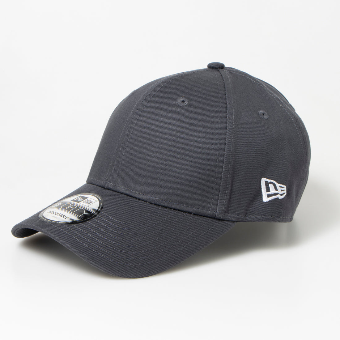 ニューエラ NEW ERA Newera キャップ 無地 プレーン サイドロゴ 野球チーム 940 ナインフォーティ 野球帽 帽子 シンプル メンズ レディース NEWERA 9FORTY PLAIN CAP チャコールグレー