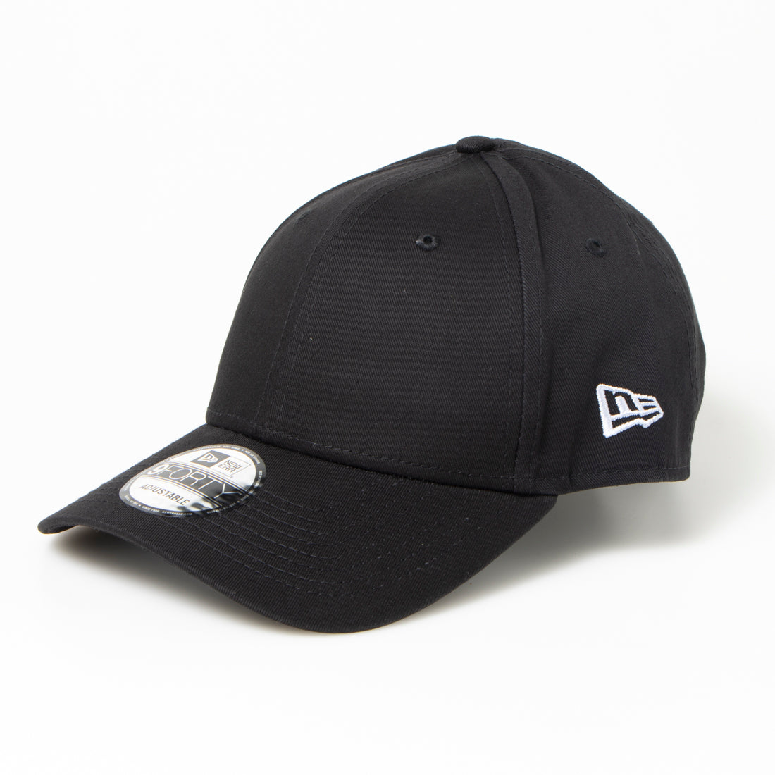 ニューエラ NEW ERA Newera キャップ 無地 プレーン サイドロゴ 野球チーム 940 ナインフォーティ 野球帽 帽子 シンプル メンズ レディース NEWERA 9FORTY PLAIN CAP ブラック