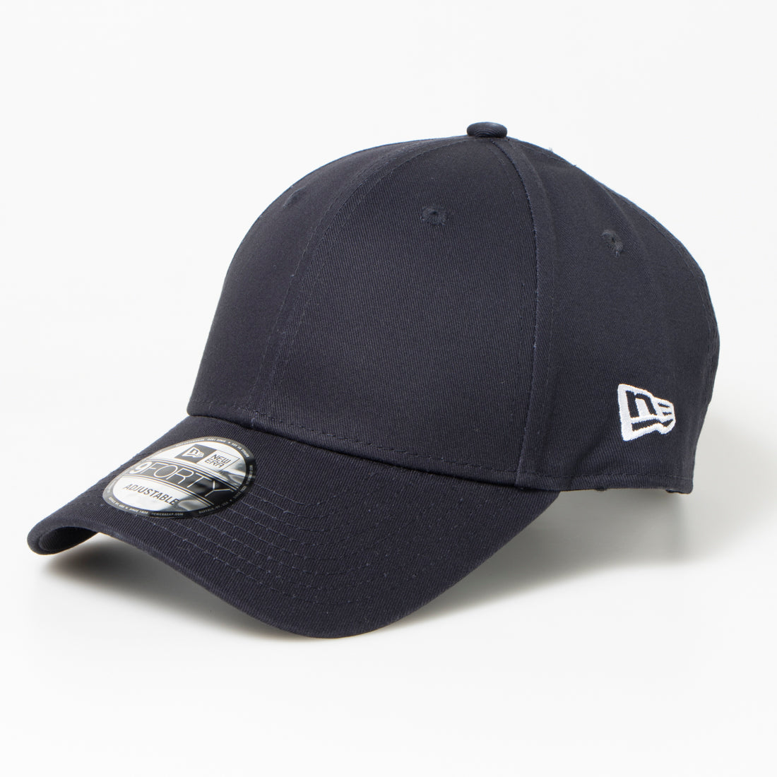ニューエラ NEW ERA Newera キャップ 無地 プレーン サイドロゴ 野球チーム 940 ナインフォーティ 野球帽 帽子 シンプル メンズ レディース NEWERA 9FORTY PLAIN CAP ネイビー