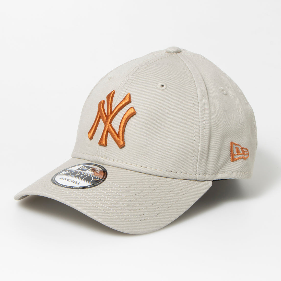 ニューエラ NEW ERA Newera キャップ ナインフォーティ ヤンキース ドジャース 野球 940 ベースボールキャップ 野球帽 帽子 ハット NEWERA 9FORTY LEAGUE BASIC CAP,NYストーン/キャロット