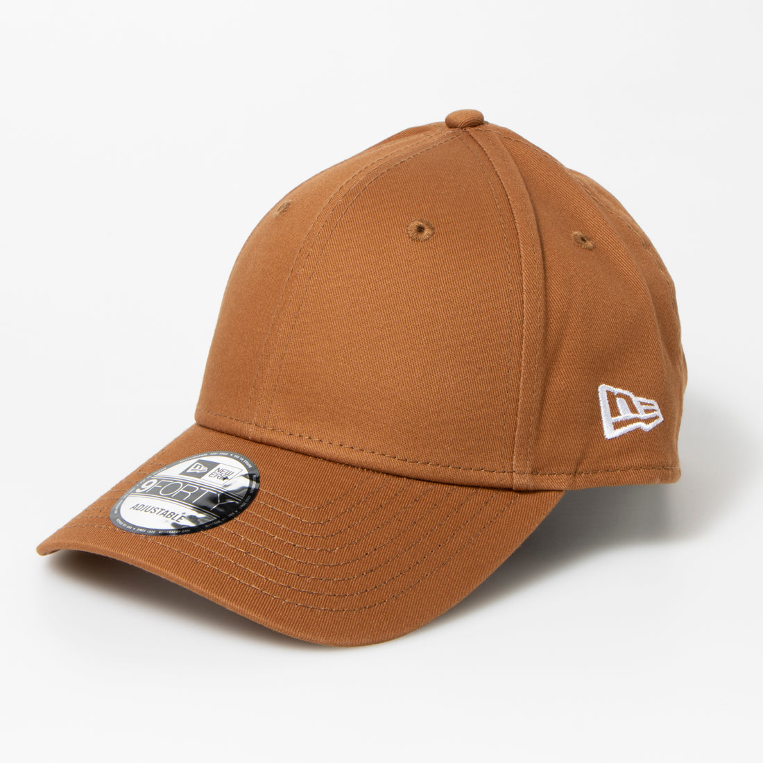 ニューエラ NEW ERA Newera キャップ 無地 プレーン サイドロゴ 野球チーム 940 ナインフォーティ 野球帽 帽子 シンプル メンズ レディース NEWERA 9FORTY PLAIN CAP ブラウン