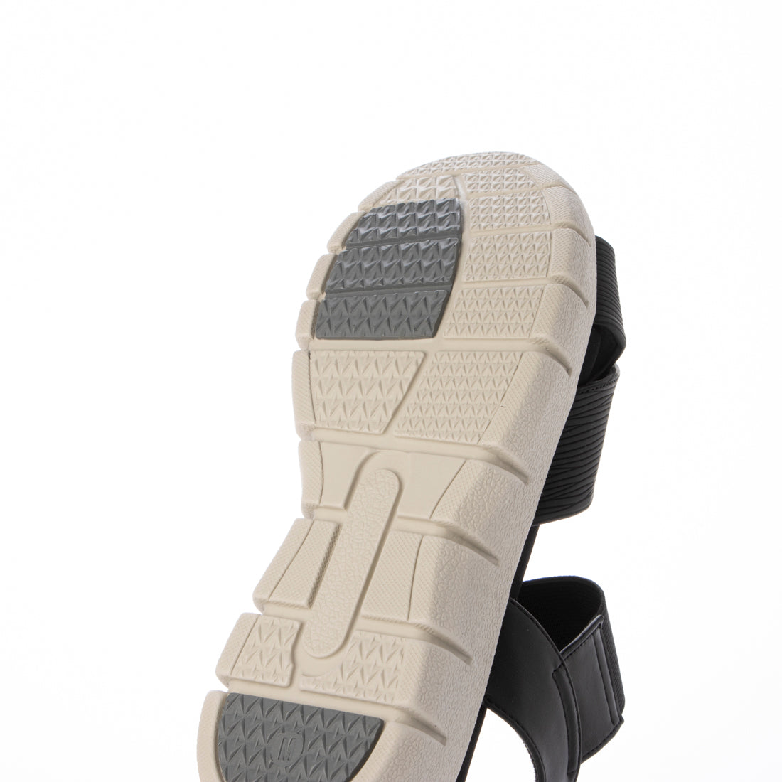 ニューヨークスターズ ボブソン NEW YORK STARS BOBSON 甲クロスベルト ゴムストラップサンダル （BLK） BLK