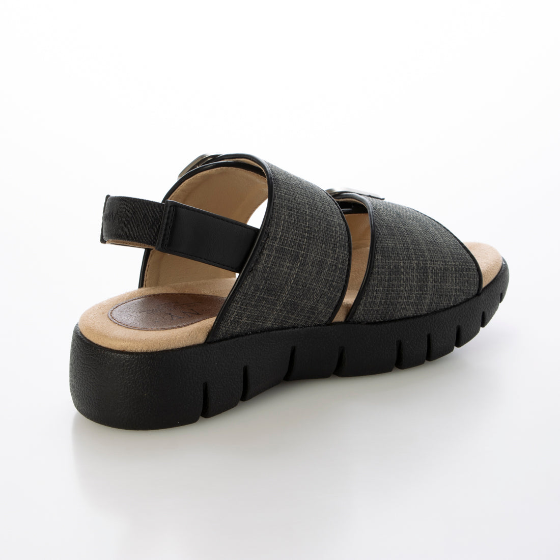 ニューヨークスターズ ボブソン NEW YORK STARS BOBSON ダブルベルト サンダル （BLK） BLK